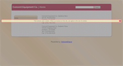 Desktop Screenshot of concordec.com